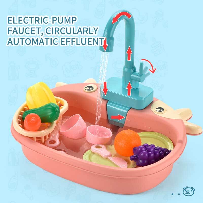 Fun Play Dishwasher Set with Water Function