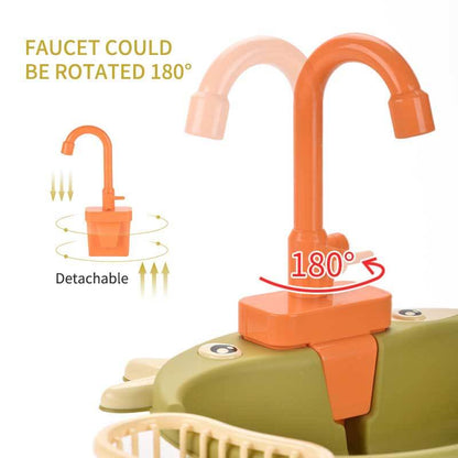 Fun Play Dishwasher Set with Water Function
