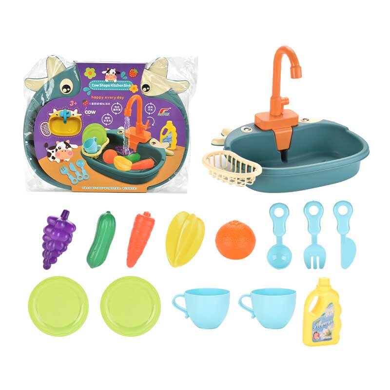 Fun Play Dishwasher Set with Water Function