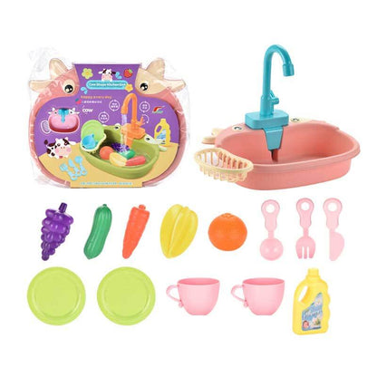 Fun Play Dishwasher Set with Water Function
