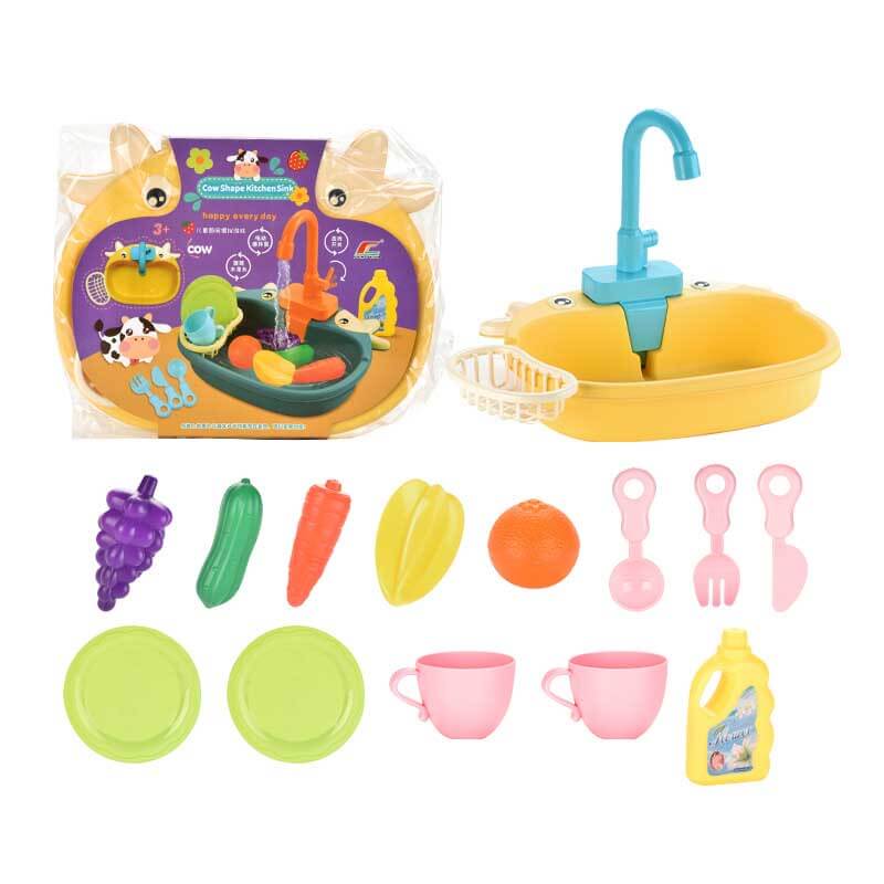 Fun Play Dishwasher Set with Water Function