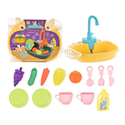 Fun Play Dishwasher Set with Water Function
