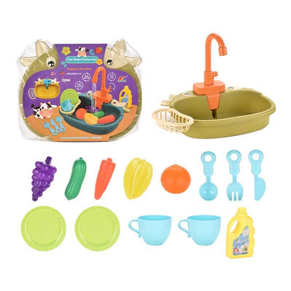 Fun Play Dishwasher Set with Water Function