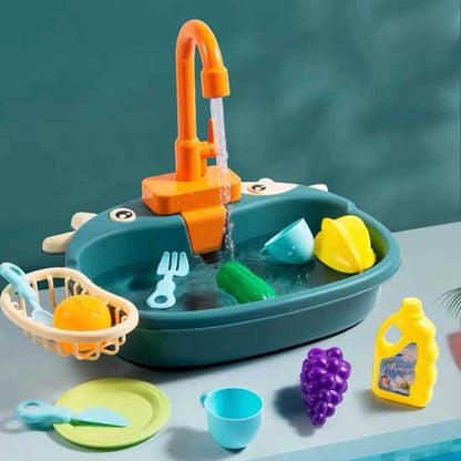 Fun Play Dishwasher Set with Water Function