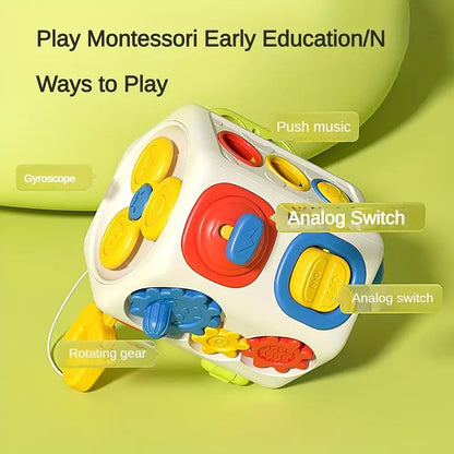 Colorful Learning Cube Toy for Baby Development