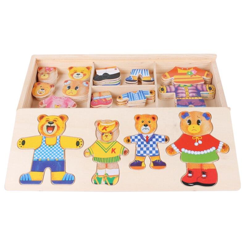 Fun Wooden Toy Puzzle for Kids