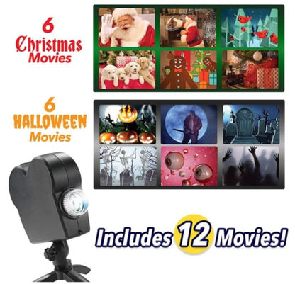 Spooky Holographic Halloween Projector Light