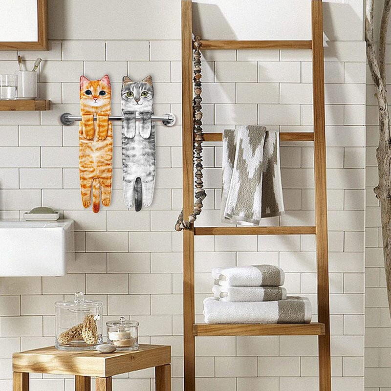 Adorable Kitty Bath Towel