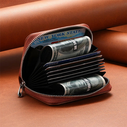 Smart RFID Leather Card Wallet