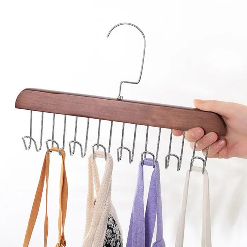 Sturdy Space-Saving Coat Rack with Hooks