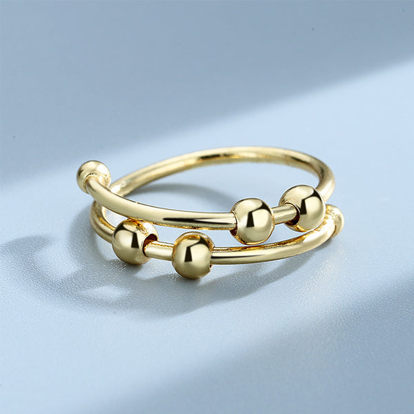Calming Stress Relief Adjustable Bead Ring