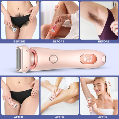 Cordless Rechargeable Shaver for Wet Dry Shaving