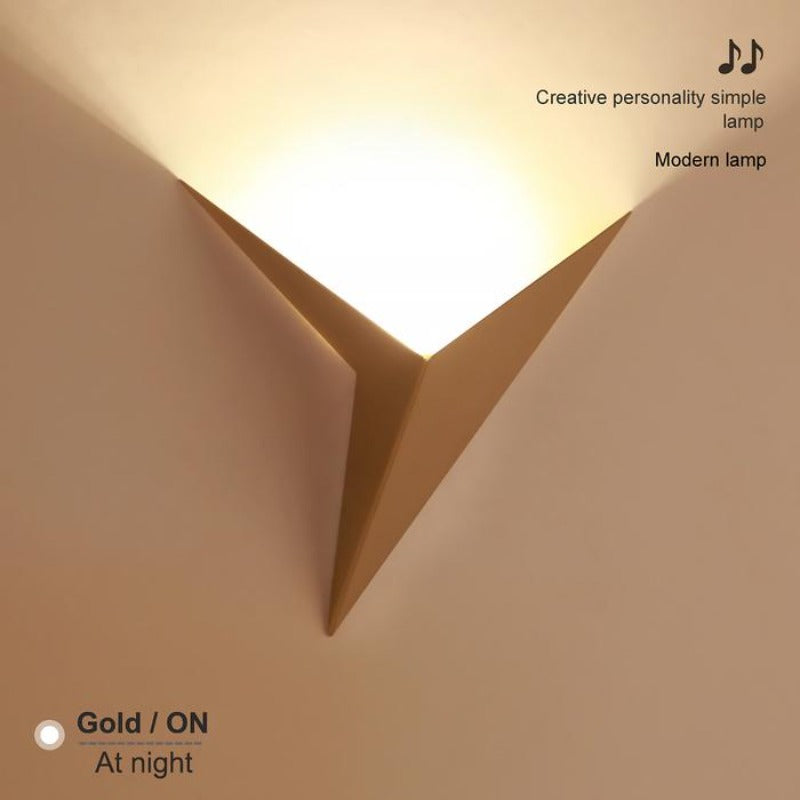 Simple Folded Wall Light Modern Style