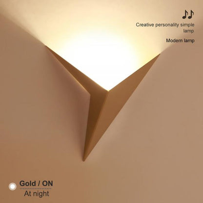 Simple Folded Wall Light Modern Style