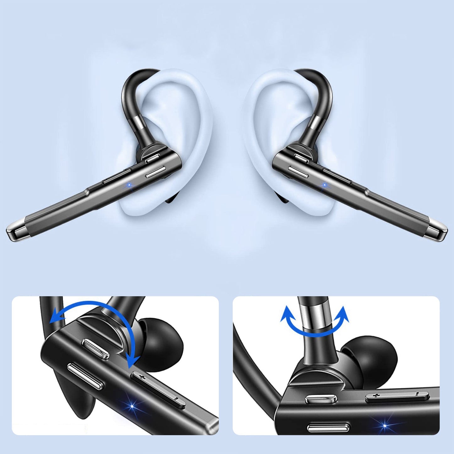 Clear Voice Wireless Noise Cancelling Headphones