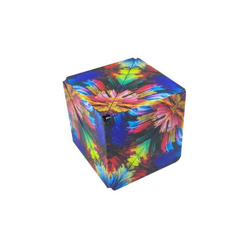 Colorful Magnetic Twist Puzzle Cube