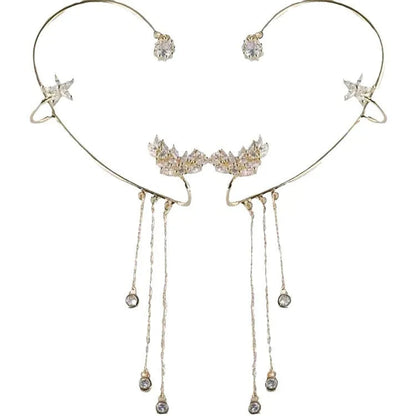 Glittery Starry Fashion Necklace