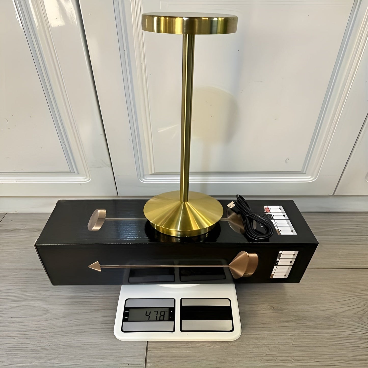 Stylish Table Lamp - Wireless LED with Touch Control