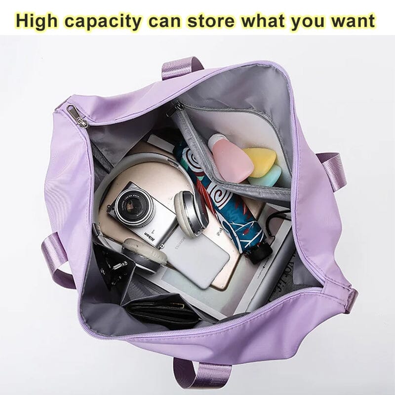 Spacious Dual Compartment Water Resistant Travel Bag