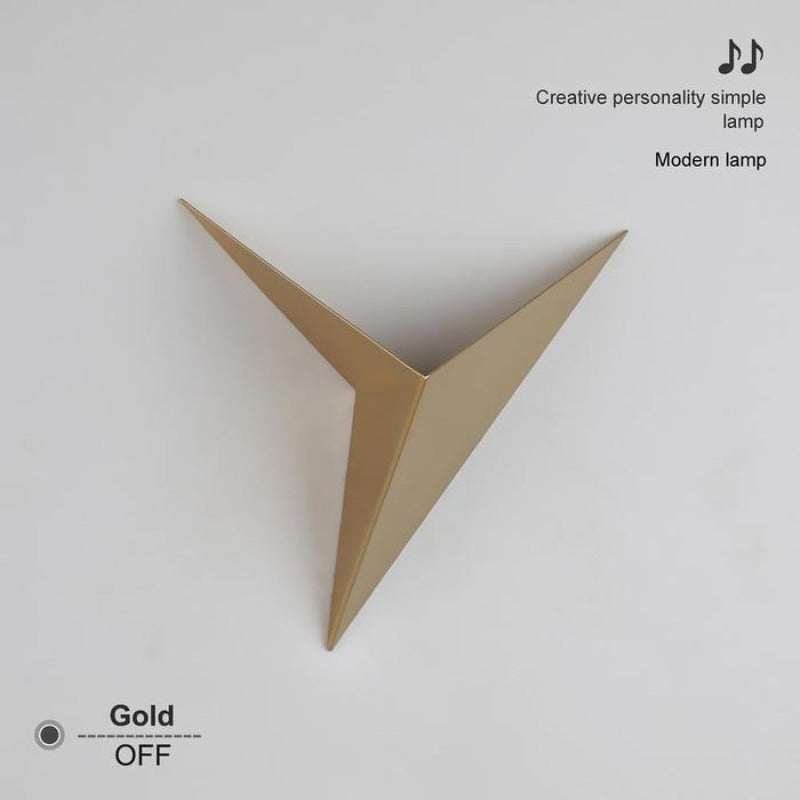 Simple Folded Wall Light Modern Style