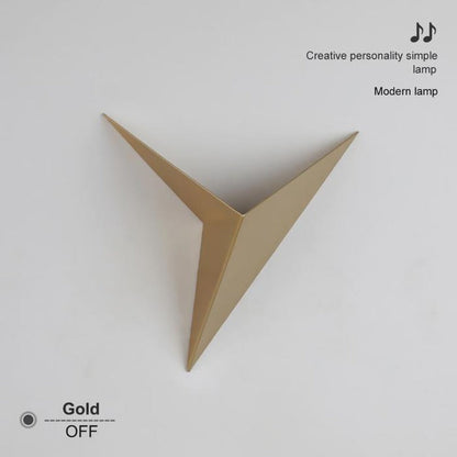 Simple Folded Wall Light Modern Style