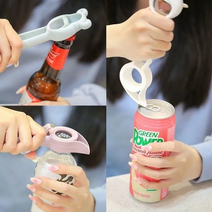 Multi Tool Bottle Opener Keychain
