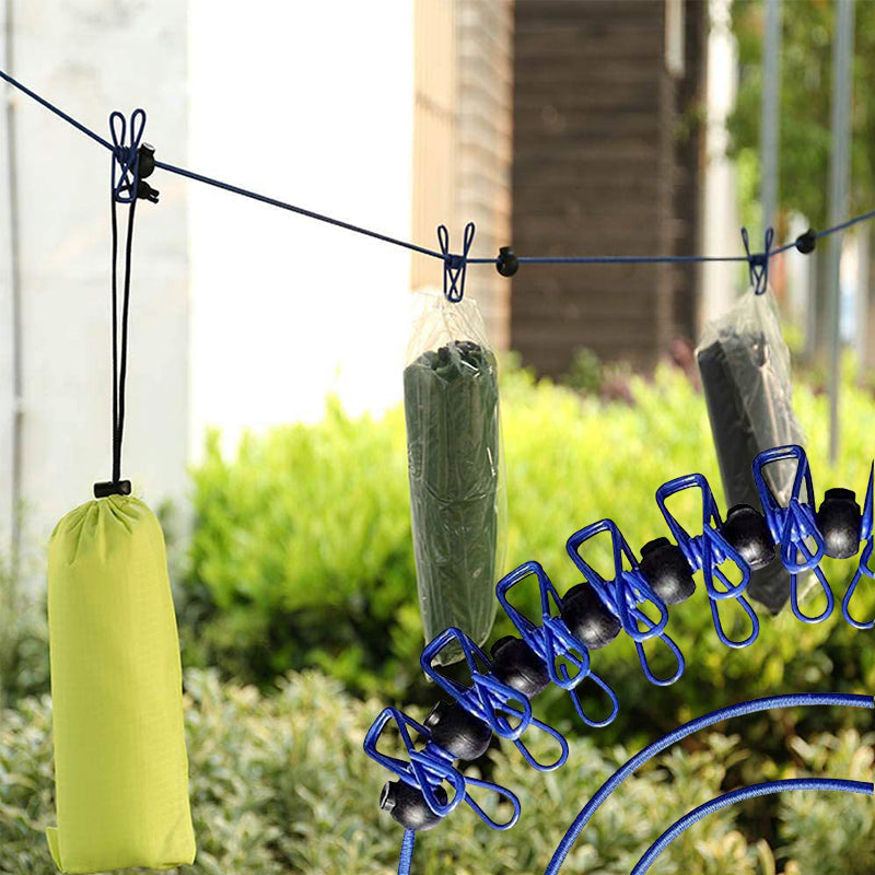 Compact Folding Travel Clothes Rack