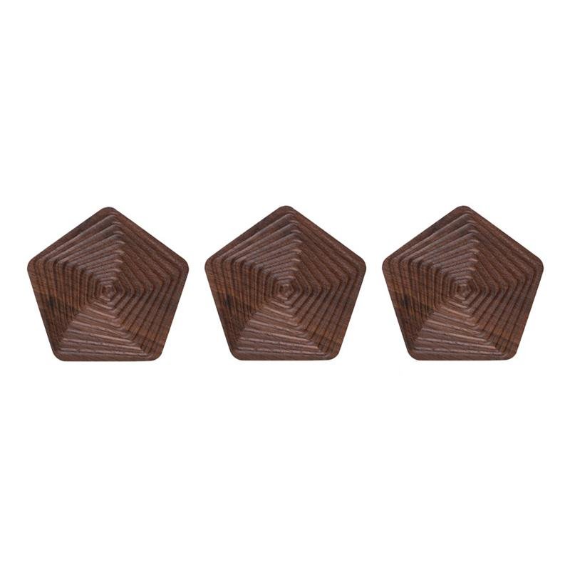 Decorative Coasters - Dark Wood in Fun Designs