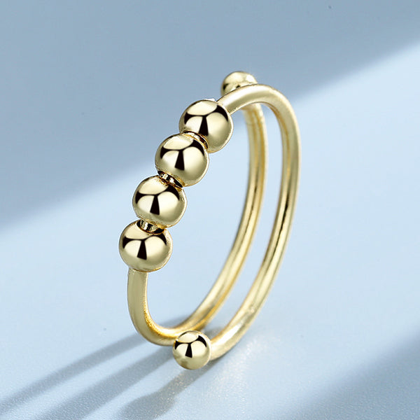 Calming Stress Relief Adjustable Bead Ring