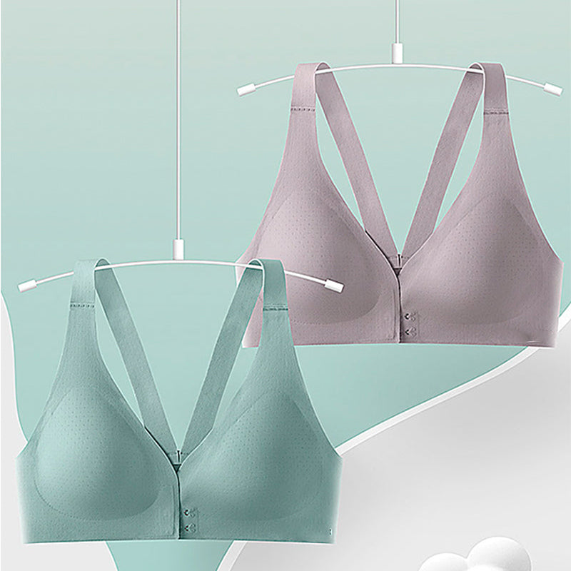 Comfortable Front Buckle Push Up Bra