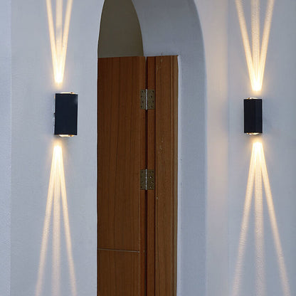 Befez | Stylish Weatherproof Outdoor LED Wall Lamp – Slim Metal Fixture