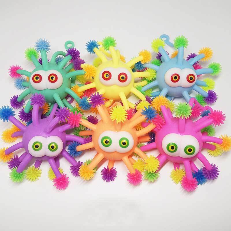 Colorful LED Bouncing Ball Toy for Kids