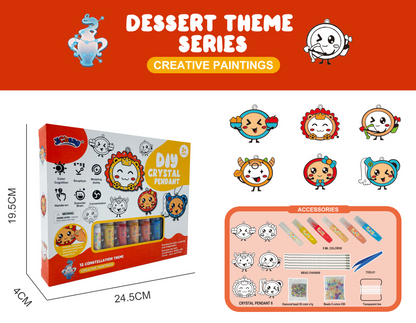 Befez | SparkleCharm | Kids Crystal Necklace Making Kit