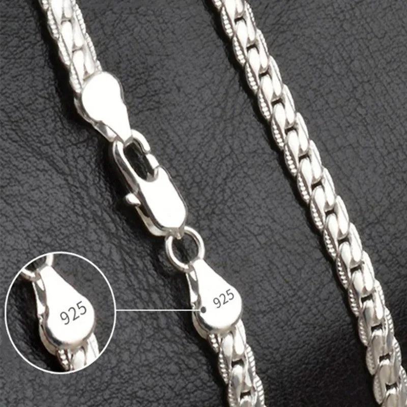Elegant 925 Sterling Silver Women's Necklace - Befez