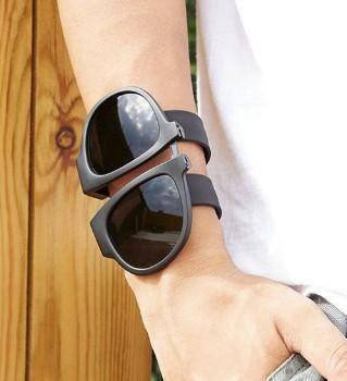 Befez | Classic Folding Polarized Shades - Black