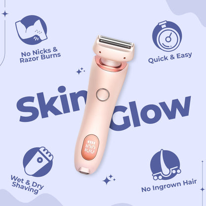 Cordless Rechargeable Shaver for Wet Dry Shaving