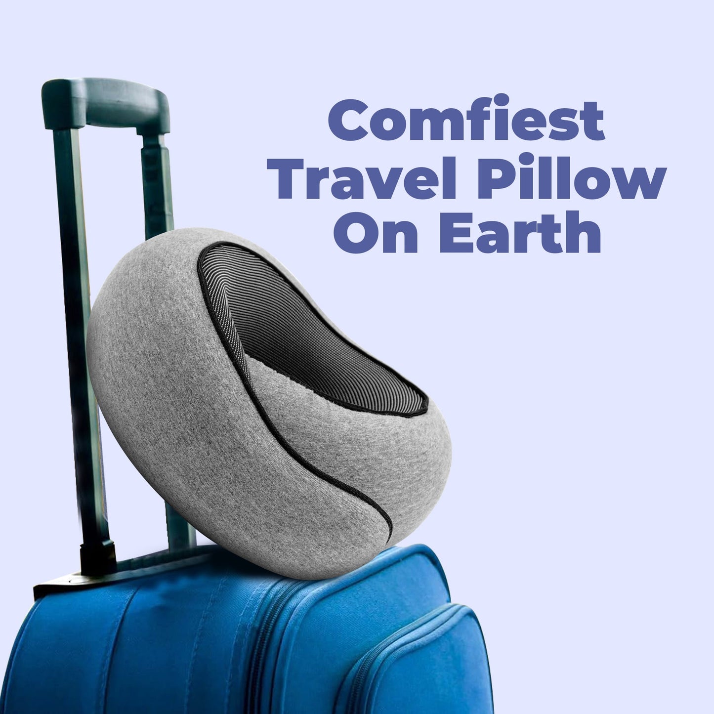 Portable Travel Neck Cushion – Soft Comfort Pillow