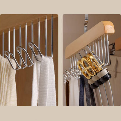 Sturdy Space-Saving Coat Rack with Hooks