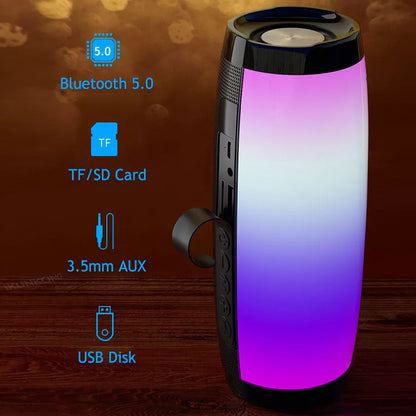 Portable LED Bluetooth Wireless Speaker System
