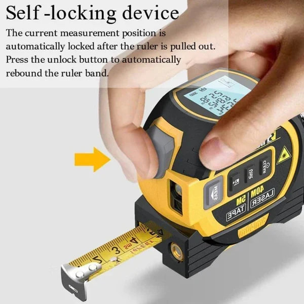 Multipurpose Infrared Laser Measuring Tape