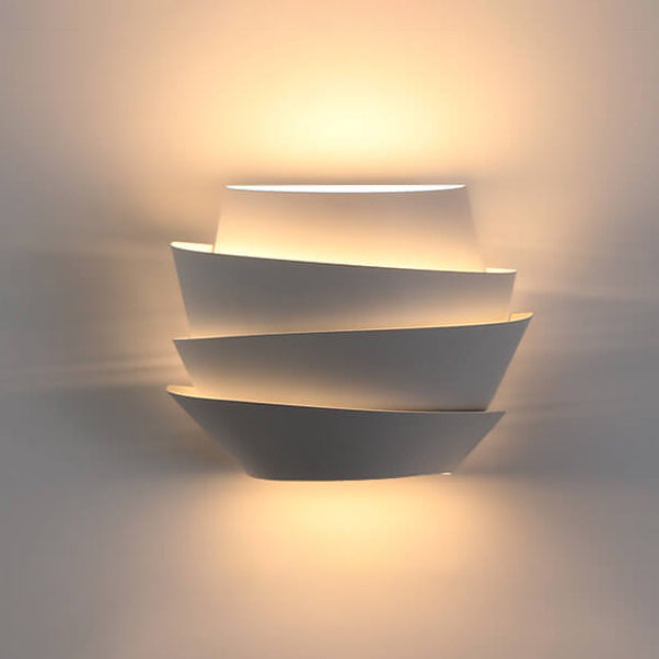 Contemporary Iron Double Head Wall Light