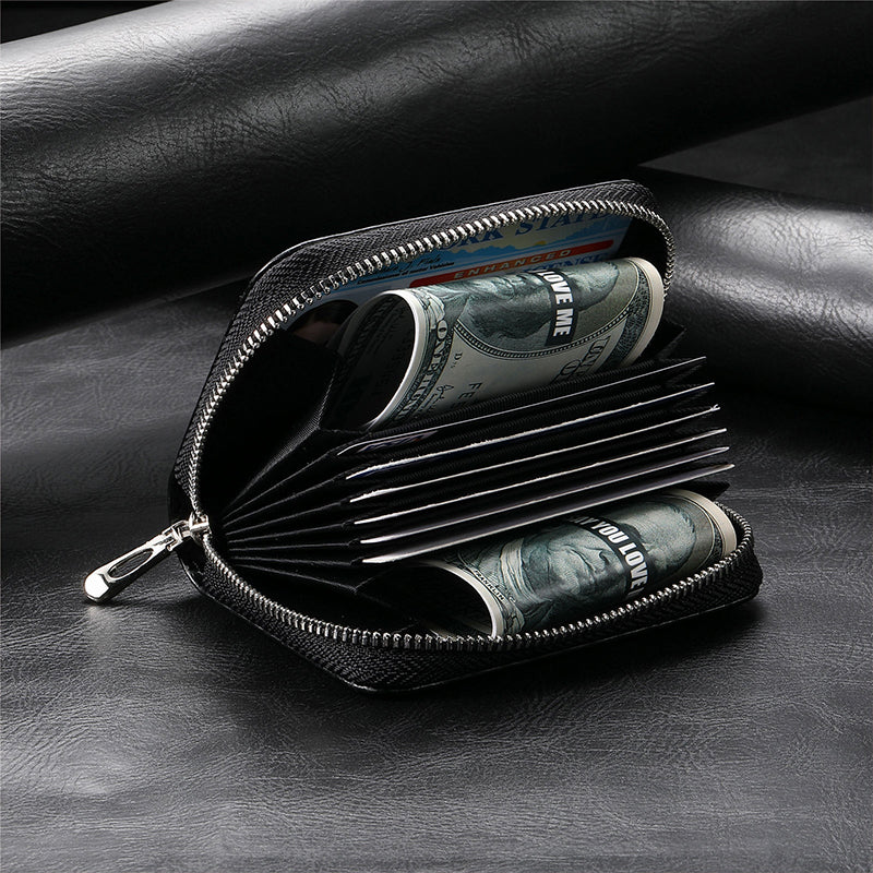 Smart RFID Leather Card Wallet