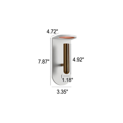 Warm LED Flame Effect Wall Lamp