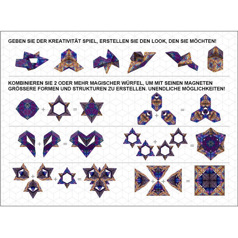 Colorful Magnetic Twist Puzzle Cube