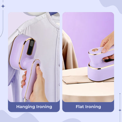 Compact Travel Steam Iron for Easy Ironing