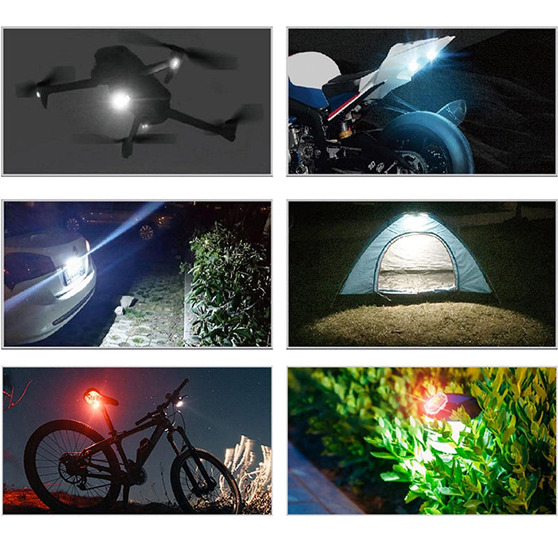 Compact Car Keychain LED Flashlight
