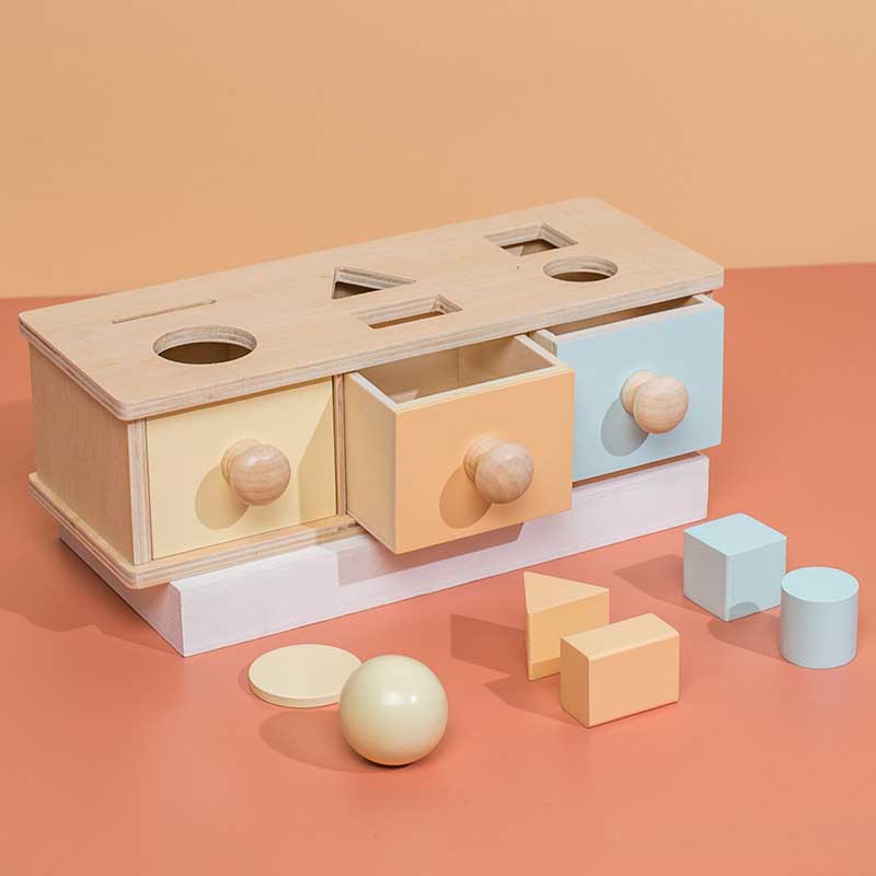 Colorful Learning Box - Kids Montessori Shape Toy