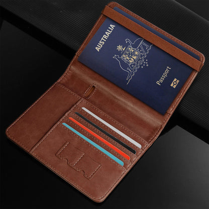 Travel Leather Passport Holder Wallet