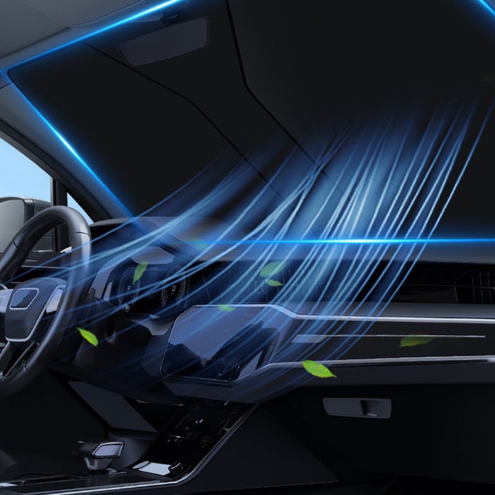 Smart Window Film for Sun Heat Protection