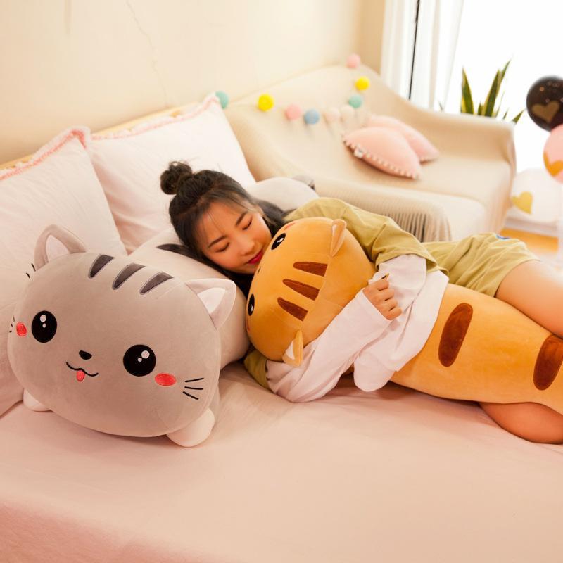 Soft Plush Kitten Cuddle Pillow Toy - Befez